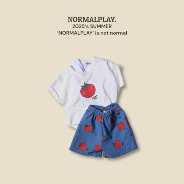 (預購) Normal play- 水果短袖上衣T恤