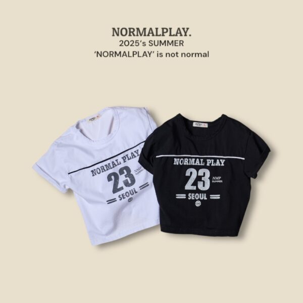 (預購) Normal play- 23號線短袖上衣T恤