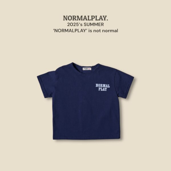 (預購) Normal play- 品牌字母上衣T恤