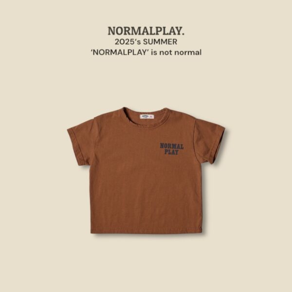 (預購) Normal play- 品牌字母上衣T恤