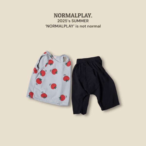 (預購) Normal play- 大紅番茄背心上衣