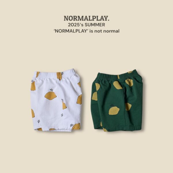 (預購) Normal play- 酸甜檸檬俏皮短褲