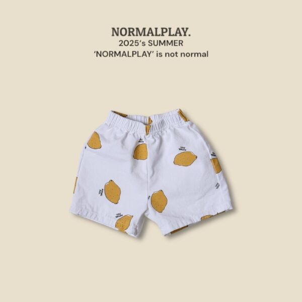 (預購) Normal play- 酸甜檸檬俏皮短褲