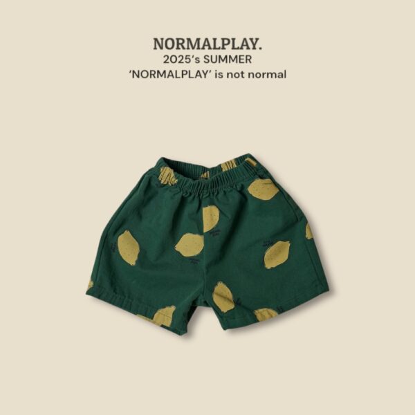 (預購) Normal play- 酸甜檸檬俏皮短褲