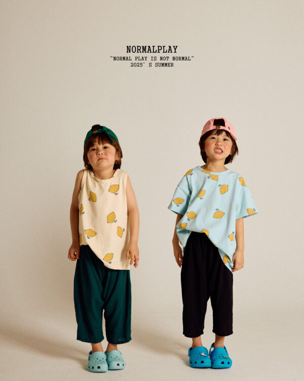 (預購) Normal play- 酸溜溜黃檸檬上衣