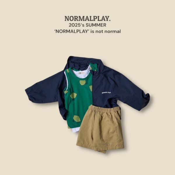 (預購) Normal play- 黃色檸檬無袖上衣