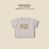 (預購) Normal play- 英文標語上衣