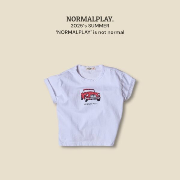 (預購) Normal play- 汽車噗噗短袖上衣