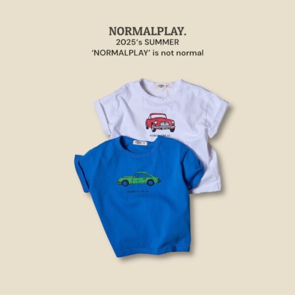 (預購) Normal play- 汽車噗噗短袖上衣