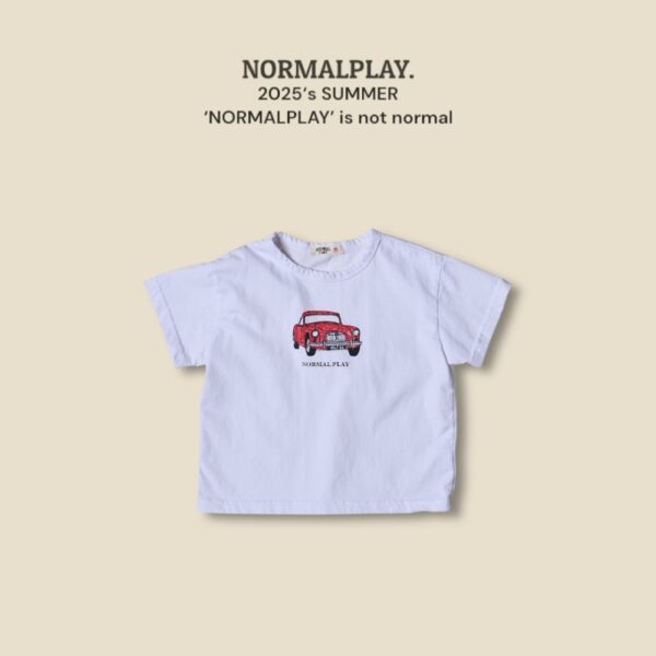 (預購) Normal play- 汽車噗噗短袖上衣