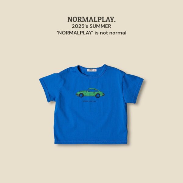 (預購) Normal play- 汽車噗噗短袖上衣
