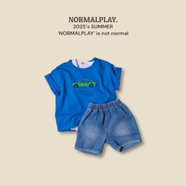 (預購) Normal play- 汽車噗噗短袖上衣