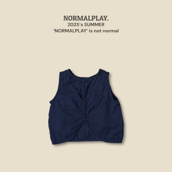 (預購) Normal play- 後背扣設計背心套裝