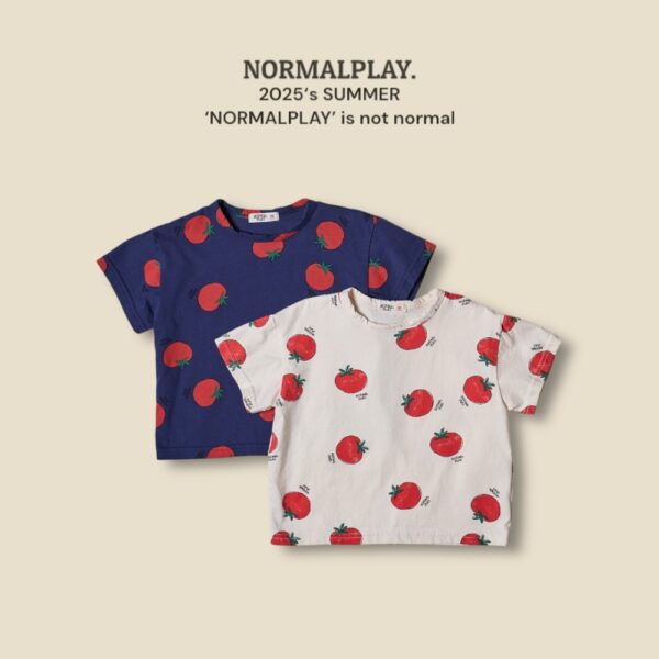 (預購) Normal play- 園裡的番茄圓又大上衣