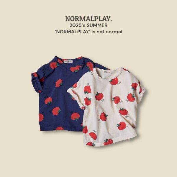 (預購) Normal play- 園裡的番茄圓又大上衣