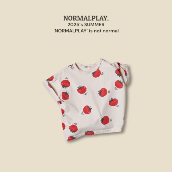 (預購) Normal play- 園裡的番茄圓又大上衣