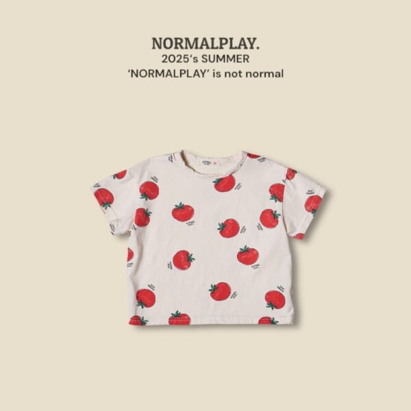 (預購) Normal play- 園裡的番茄圓又大上衣