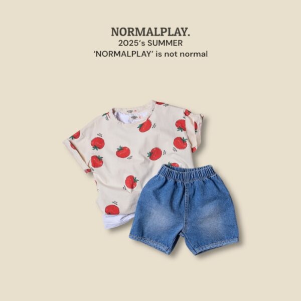 (預購) Normal play- 園裡的番茄圓又大上衣