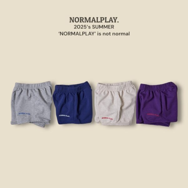 (預購) Normal play- 日常鬆緊舒適短褲