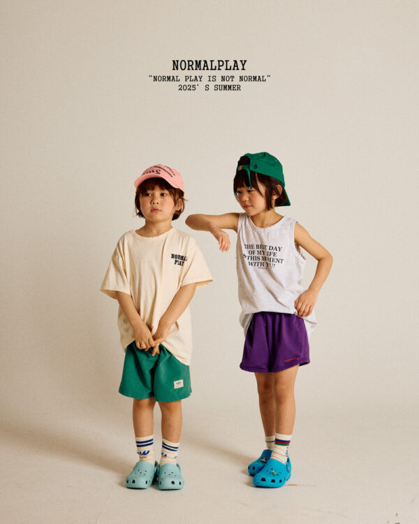 (預購) Normal play- 日常鬆緊舒適短褲