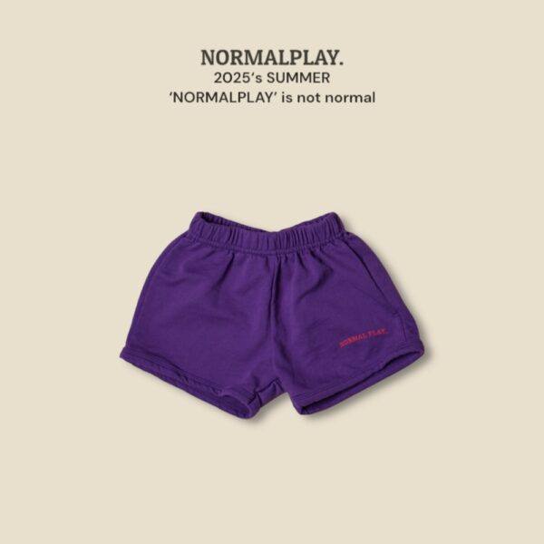 (預購) Normal play- 日常鬆緊舒適短褲
