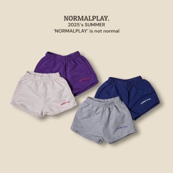 (預購) Normal play- 日常鬆緊舒適短褲