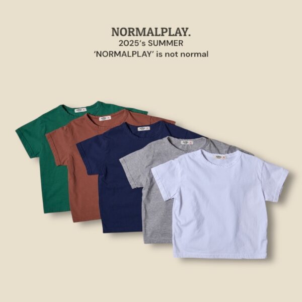 (預購) Normal play- 素色簡單百搭上衣