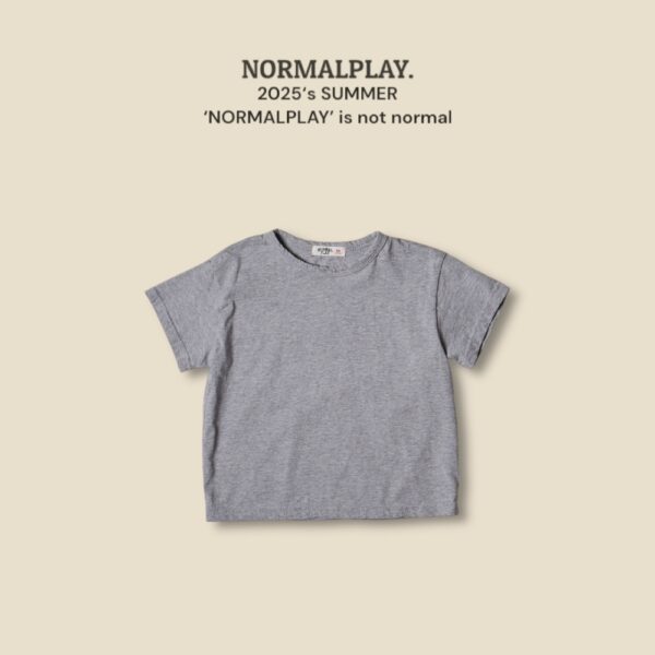 (預購) Normal play- 素色簡單百搭上衣