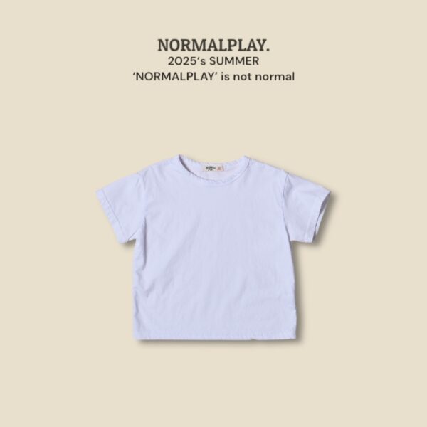 (預購) Normal play- 素色簡單百搭上衣