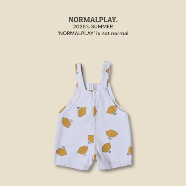 (預購) Normal play- 酸甜檸檬吊帶褲裝