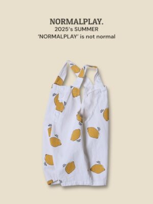 (預購) Normal play- 酸甜檸檬吊帶褲裝