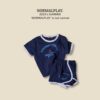 (預購) Normal play- 包邊撞色短袖上衣