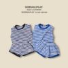 (預購) Normal play- 城市條紋無袖上衣