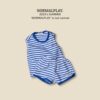 (預購) Normal play- 城市條紋無袖上衣