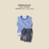 (預購) Normal play- 城市條紋無袖上衣