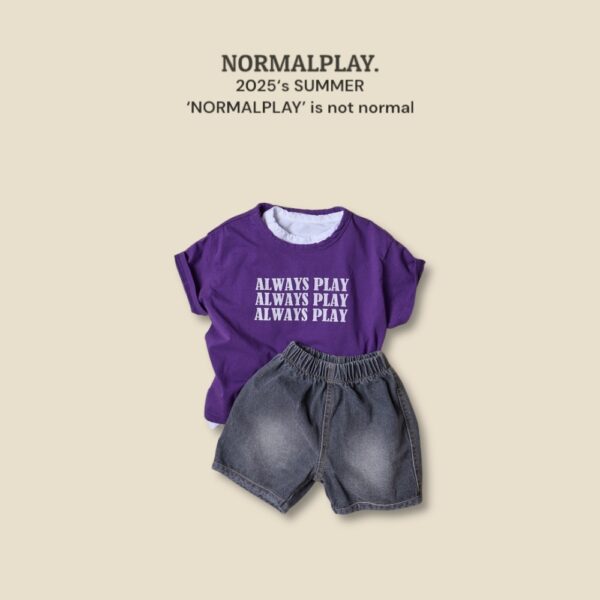 (預購) Normal play- Always Play 短袖上衣