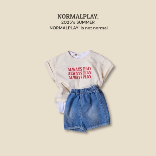 (預購) Normal play- Always Play 短袖上衣