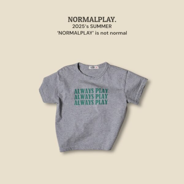 (預購) Normal play- Always Play 短袖上衣