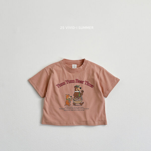 (預購) Vividi- 野餐熊短袖上衣