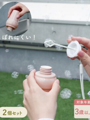 日本-3coins 防撒出泡泡水兩入組