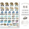 立體防水防水轉印姓名貼-圖案款