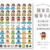 立體防水防水轉印姓名貼-圖案款
