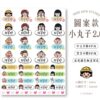 立體防水防水轉印姓名貼-圖案款