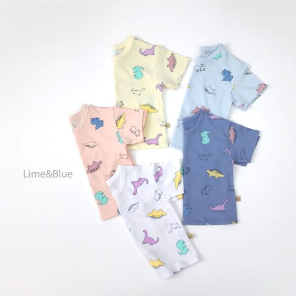 26SS 韓國童裝 恐龍居家服套裝