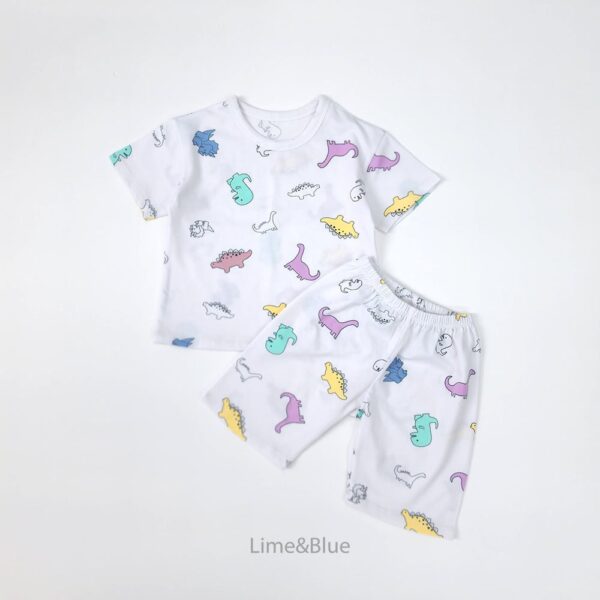 26SS 韓國童裝 恐龍居家服套裝