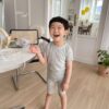 26SS 韓國童裝 小熊洞洞涼爽居家服