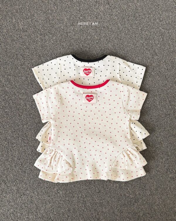 26SS 韓國童裝 滿版愛心護肚居家套裝