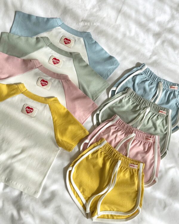 26SS 韓國童裝 繽紛童趣套裝