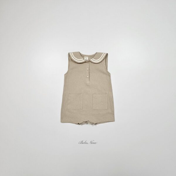 26SS 韓國童裝 水手背心連身套裝