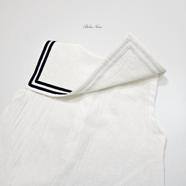 26SS 韓國童裝 水手背心連身套裝